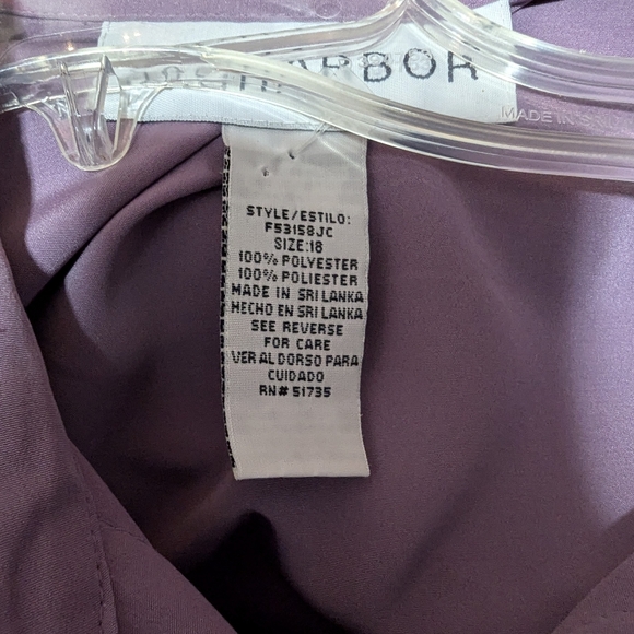 Sag Harbor Always in Style Button Down Shirt Size 18 Button Cuff Sleeves - Picture 8 of 16